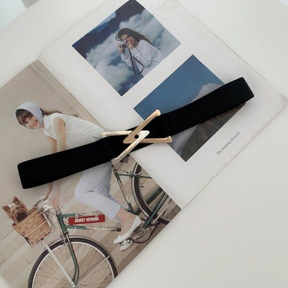 2/$21 Ladies Triangular Latch Belt - Picture 5 of 8